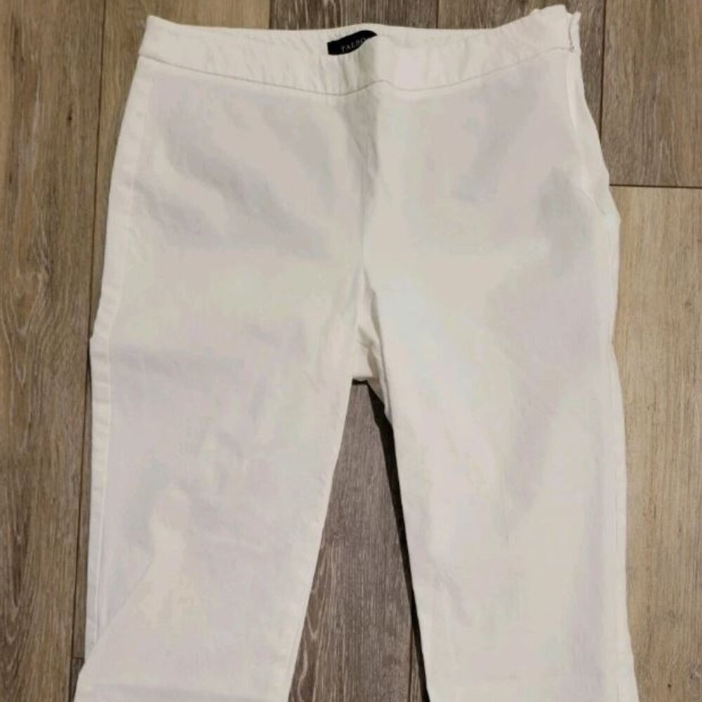 Talbots  Chatham White Ankle Pant 10P